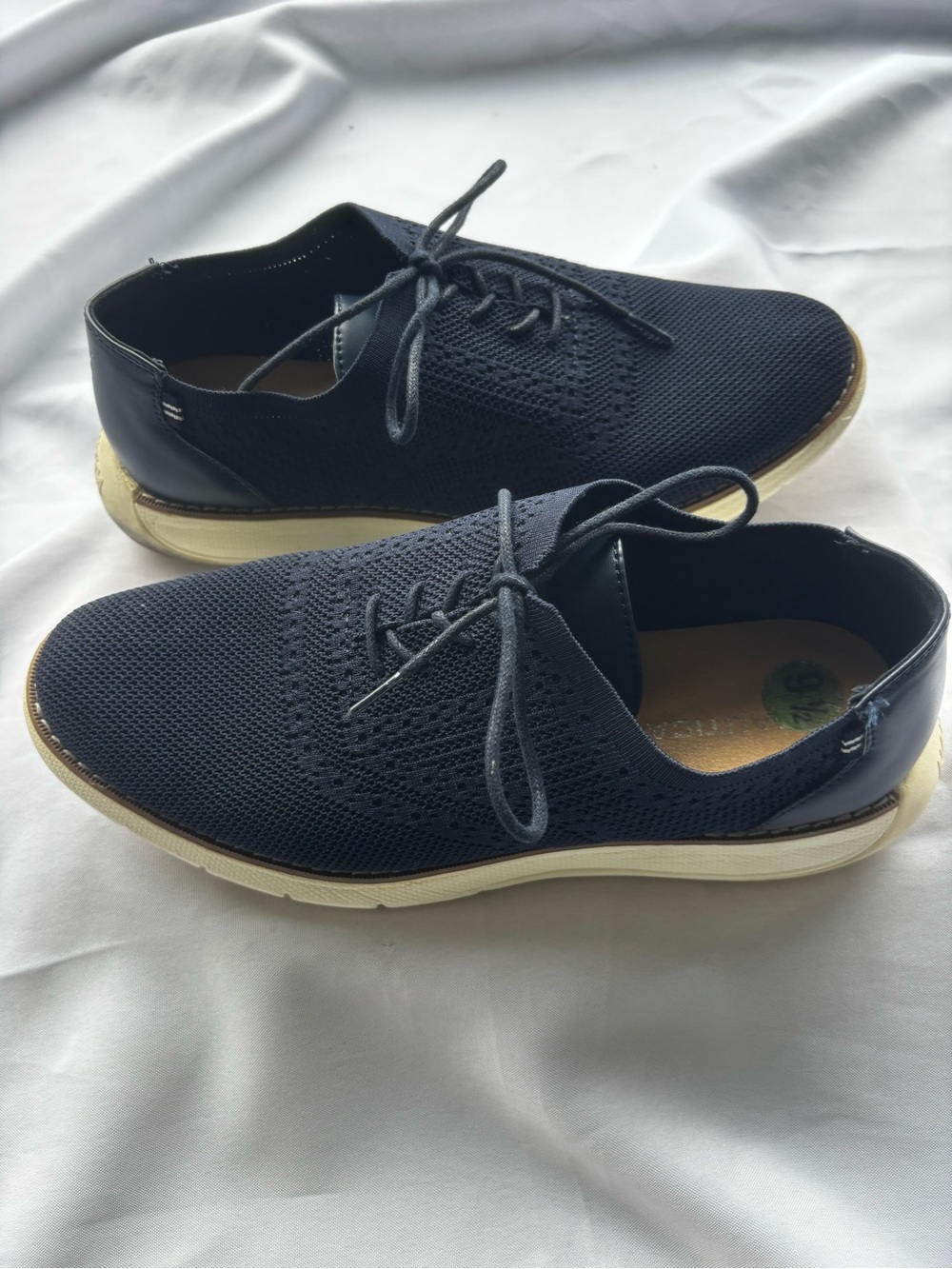 Nautica Wrenwood 3 Men’s (US)Size 9.5 Blue Lightweight Knit Lace Up Oxford Shoes